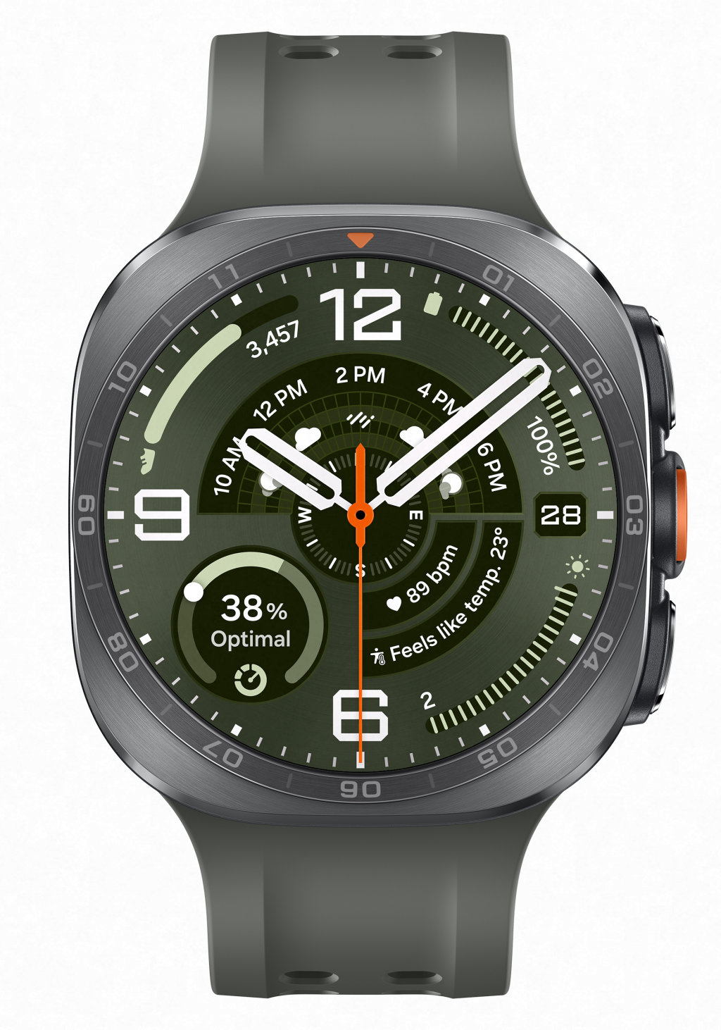 Смарт часовник Samsung SM-L715 Galaxy Watch Ultra2 47mm 2GB 64GB Silver